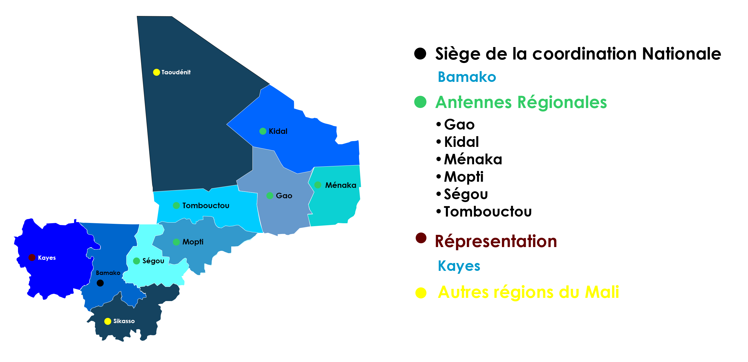 Zones d'interventions